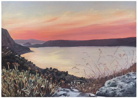 Sunset from the Aptera