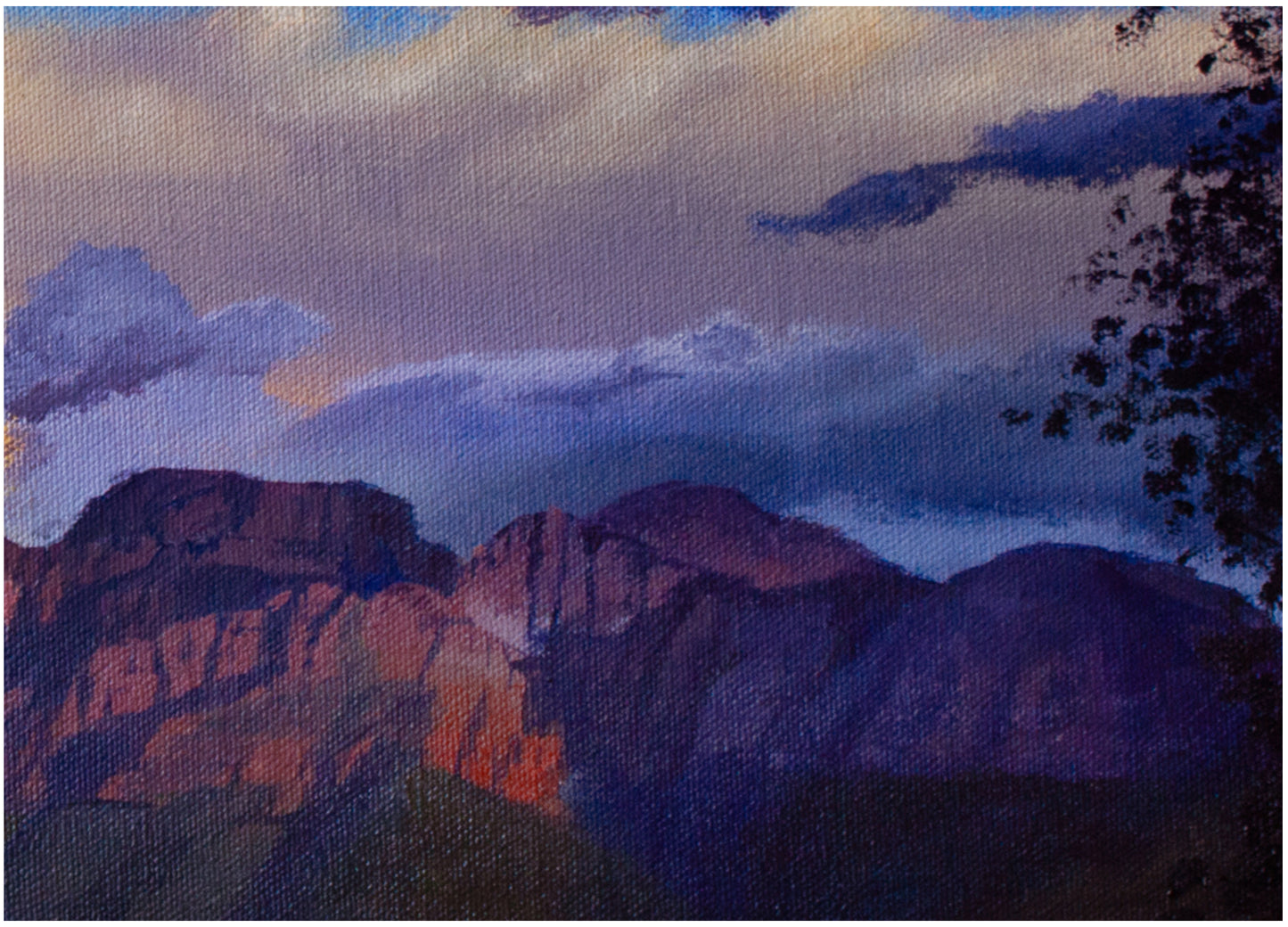 Evening cloud study